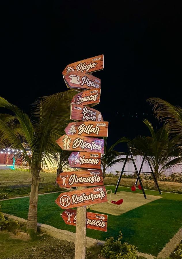 Hostal Tropicoco Hotel Playas Ngoại thất bức ảnh